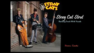 Stray Cats - Stray Cat Strut - Backing Track With Vocals -  To Study For Free