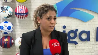 Beatriz Álvarez: "Estamos un poco frustrados, la huelga no da buena imagen para la Liga F"