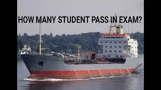 Marchant navy -ll How many student passed in exam ?