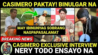 CASIMERO PAKTAY! BINULGAR NA EXCLUSIVE INTERVIEW | Nery Pinapatibay ang Panga Kontra kay Inoue