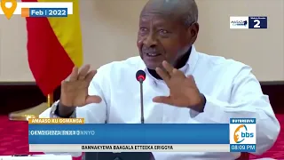 Biibino ebigambo bya Museveni byazze ayogera ebiraga nti Abazungu tebalina kyebamugamba