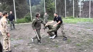 Mistrekov Kirill.Russian martial art.Protection againist sticks.MP4