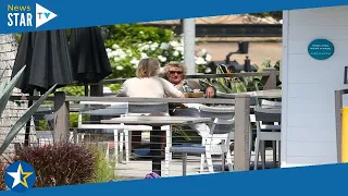 Rod Stewart and Penny Lancaster soak in Los Angeles sunshine