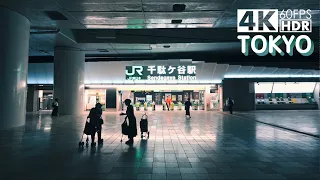 【4K HDR】A Night in Sendagaya（Tokyo Ambient Sounds / SONY FX30）