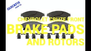 🤔How to replace brake pads and rotors on a 2016 Chevrolet Cruze🤗