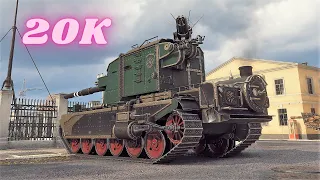 FV4005 Stage II 10K Damage & FV4005 Stage II 10K dmg World of Tanks , WoT Replays tank game