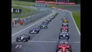 Austria 2003 F1 race start
