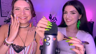 ASMR Friend Tries To Give Me Tingles ft. edafoxx ASMR