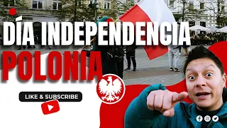 Cómo celebran en Polonia 🇵🇱 el día de la Recuperación de la Independencia 11 noviembre en Cracovia