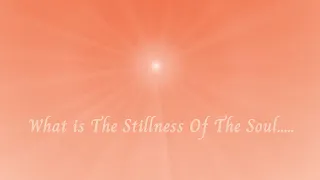 What Is The Stillness Of The Soul..?- BK Rini USA