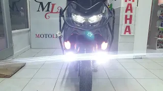 YAMAHA NMAX 125 2'Lİ 7 MODLU LED SİS ÇAKAR UYGULAMASI- @MOTOLED 505 523 65 10 ANTALYA