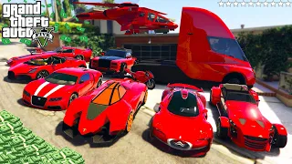 GTA 5 - Stealing DECILLIONAIRE SUPER CARS With Franklin | (Real Life Cars #126)