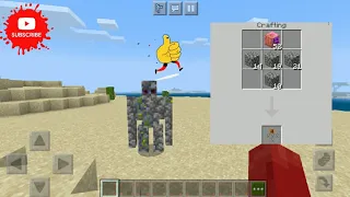 HOW TO MAKE ENCHANTED PUMPKIN AND A COBBLE STONE GOLEM|#YesSmartyPie|#NoobBuilder|