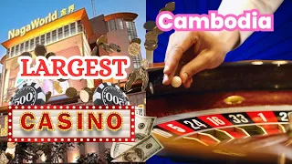 [4K] LARGEST PREMIUM CASINO | NAGA WORLD | CAMBODIA