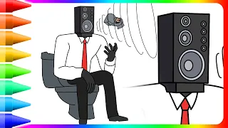 How to Draw Big Speakerman | Skibidi toilet 62