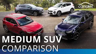 2019 Best Medium SUV Comparison - Toyota RAV4 Hybrid v the rest