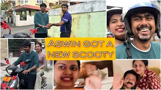 Aswin Got a New Scooter | Met Achan | Diya Krishna | Ozy Talkies