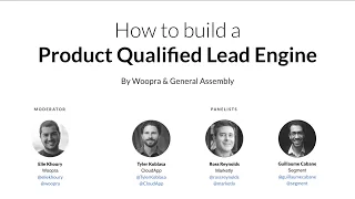 How to Build a Product Qualified Lead Engine