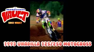 1993 Unadilla 1125/250 AMA Motocross National