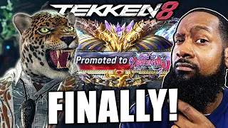 Lil Majin Achieves HIGHEST Rank with KING in Tekken 8! FINALLY!