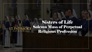 Sisters of Life Solemn Mass of Perpetual Religious Profession - August 5th 2023