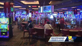 Live! casino, hotel reopens at limited capacity