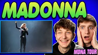 Madonna - 'Hung Up' MDNA Tour REACTION!!