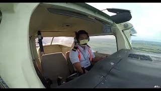 First Solo Flight - Cessna 152 - WCC PILOT ACADEMY - Kingsley Quiban - Philippines