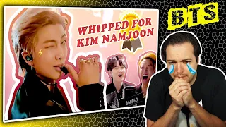 BTS reaction - BTS is whipped for Namjoon