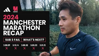 Manchester Marathon 2024 Recap - Sub 3 Fail - What's Next?