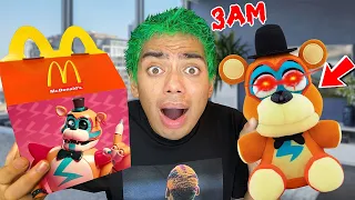 Do NOT Order GLAMROCK FREDDY FAZBEAR HAPPY MEAL From McDonalds at 3AM!! (HE CAME AFTER US!!)