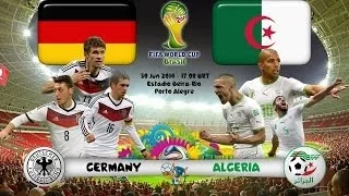 Германия - Алжир [FIFA WORLD CUP 2014 Brazil] 1/8 финала