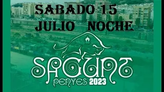 Toros Embolados y vaquillas día 15 de Julio Sagunto Fiestas patronales 2023