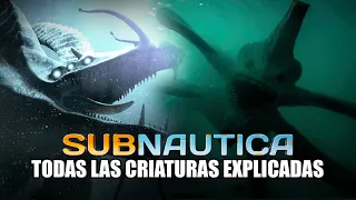 SUBNAUTICA: CRONOLOGÍA y TODAS las CRIATURAS EXPLICADAS - Historia Completa