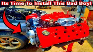 4v 4.6L Engine Install