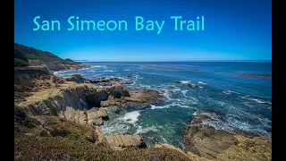 San Simeon Bay Trail, across the highway from Hearst Castle, Morro Bay iPhone video