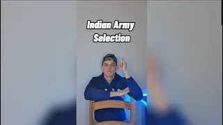 Indian Army Selection #shorts #india #selection