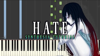 Dark Piano - Hate | Synthesia Tutorial