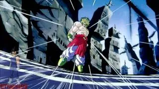 DBZ-Ssj Vegeta Vs LSsj Broly (HD)