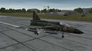 DCS AJS-37 "Viggen" | Thrust Reverser Landing and Short Take-off