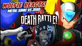Wolfie Reacts: Metal Sonic vs Zero Death Battle Reaction