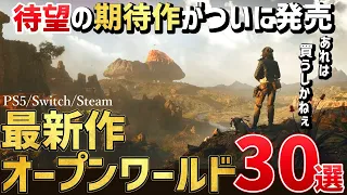 ゲームならではの世界観が楽しめる新作「オープンワールド」30選！