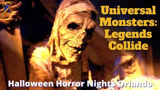 Universal Monsters: Legends Collide – Haunted House at Halloween Horror Nights 31, Orlando 2022