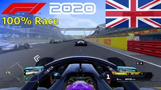 F1 2020 - Let's Make Hamilton 7x World Champion #12: 100% Race Silverstone