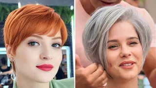 10 Mind-Blowing Bob And Pixie Haircuts For Women 2024 | Trendy Short Haircuts By Hairdressers