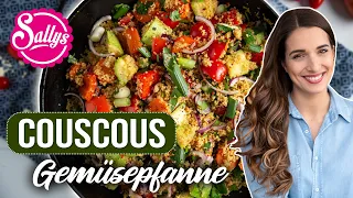 Couscous Gemüse Pfanne / One Pot Gericht in 20 Minuten / Vegan / Ramadan Rezept / Sallys Welt