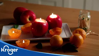 DIY Fruit Candles | DIY & How To | Kroger