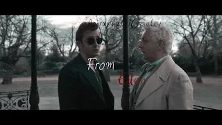 Aziraphale/Crowley (Good Omens) - From Eden