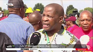 Solly Mapaila lashes out at Zuma at 29th commemoration of Joe Slovo's death