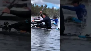 Josef Dostal's Sprint start 😱 kayak #shorts